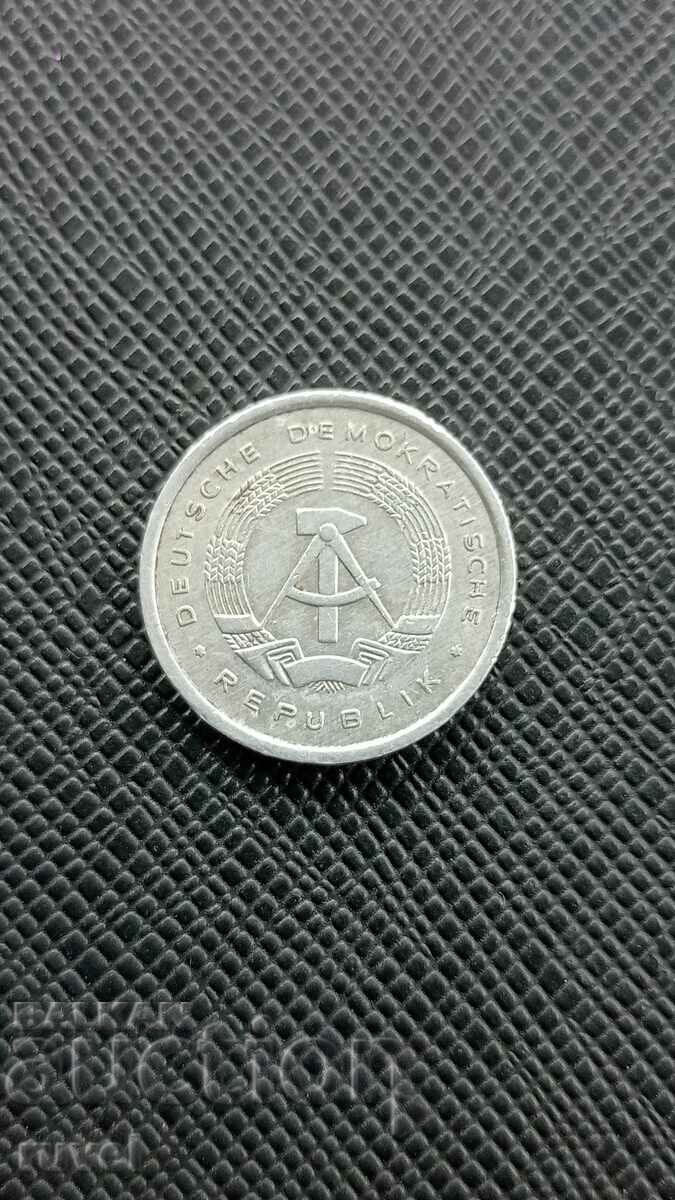 GDR 5 Pfennig, 1979 with price 0.50 BGN | € 0.26