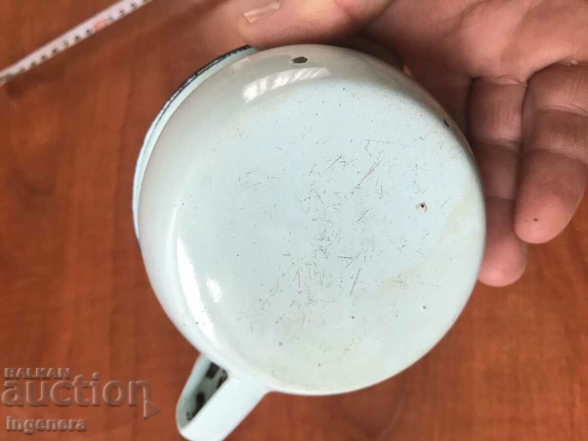 ENAMELED METAL JUG - 5