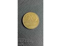 RDG 20 pfennig, 1969