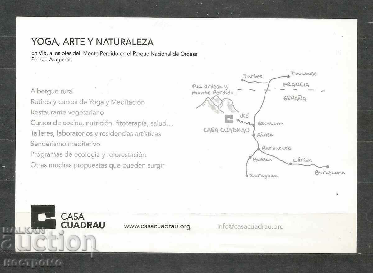 Yoga Arte y Naturaleza - SPAIN - A 1613 with price 1.00 BGN | € 0.51 Yoga Arte y Naturaleza - SPAIN - A 1613 with price 1.00 BGN | € 0.51