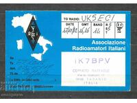 QSL Post card Italia - A 1614