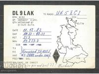 QSL Post card Germany - A 1615