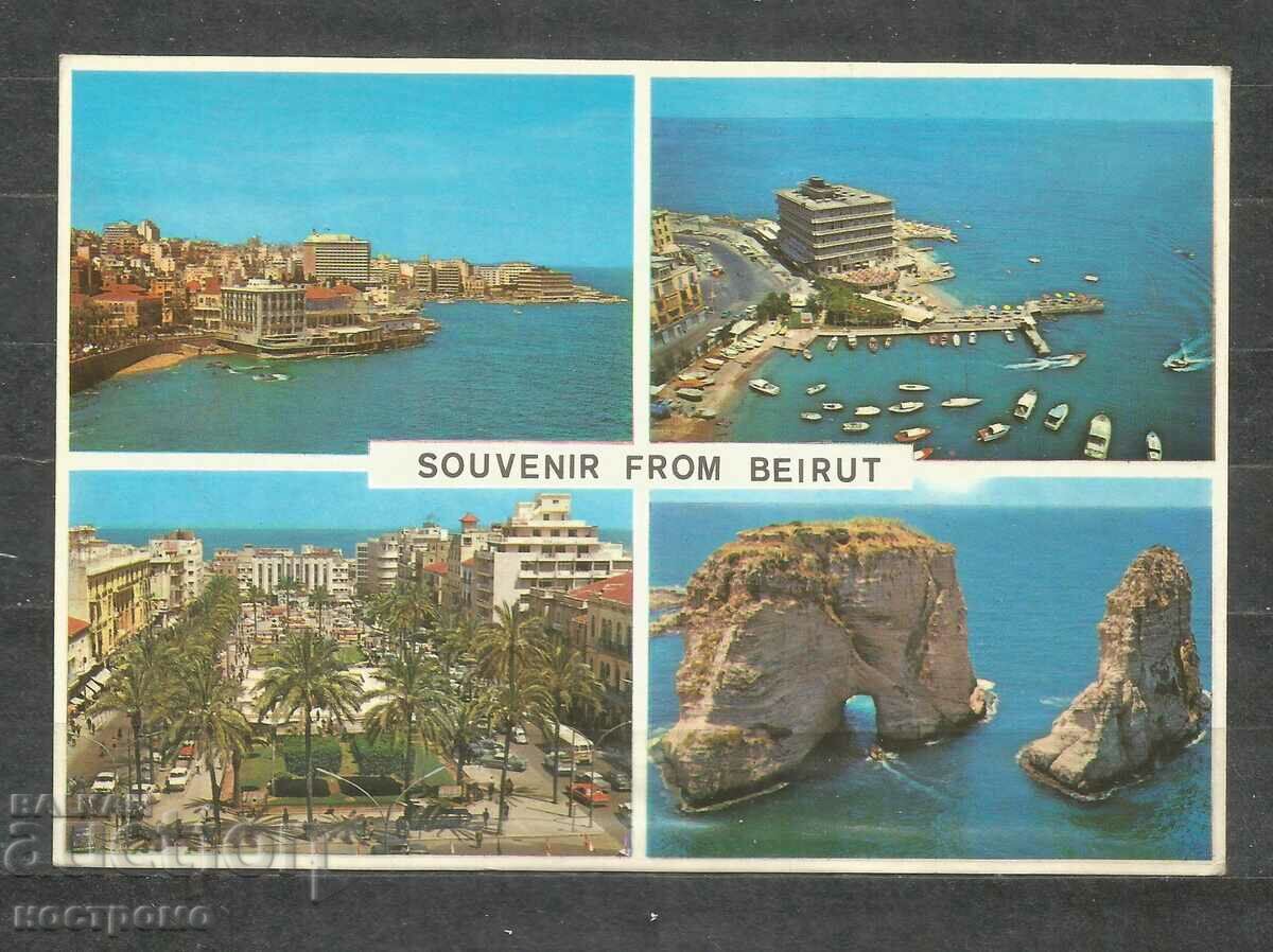 Beirut -  Post card  Lebanon   - A 1619