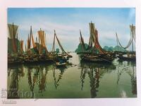 Postcard Jonghi Boats Vietnam