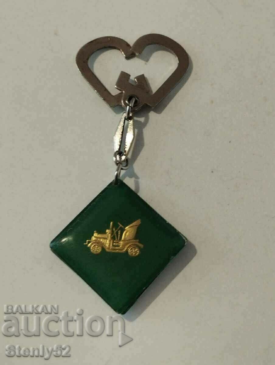 Retro car keychain. Retro car keychain.