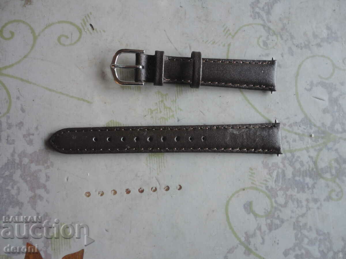 Leather strap for women's watch with price 10.00 BGN | € 5.11