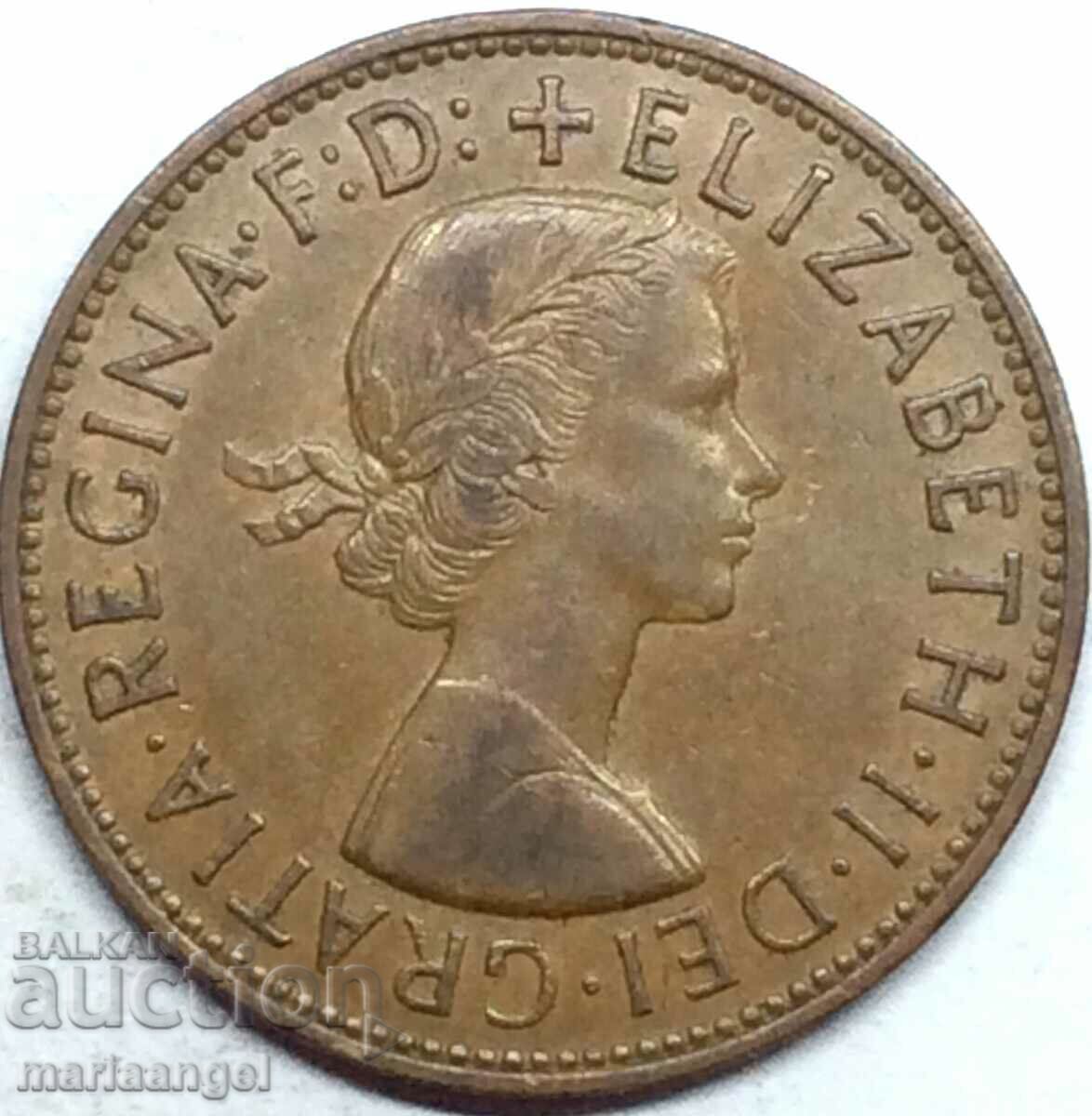 Great Britain 1 Penny 1962 30mm Bronze 2