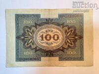 Германия 100 марки 1920 година