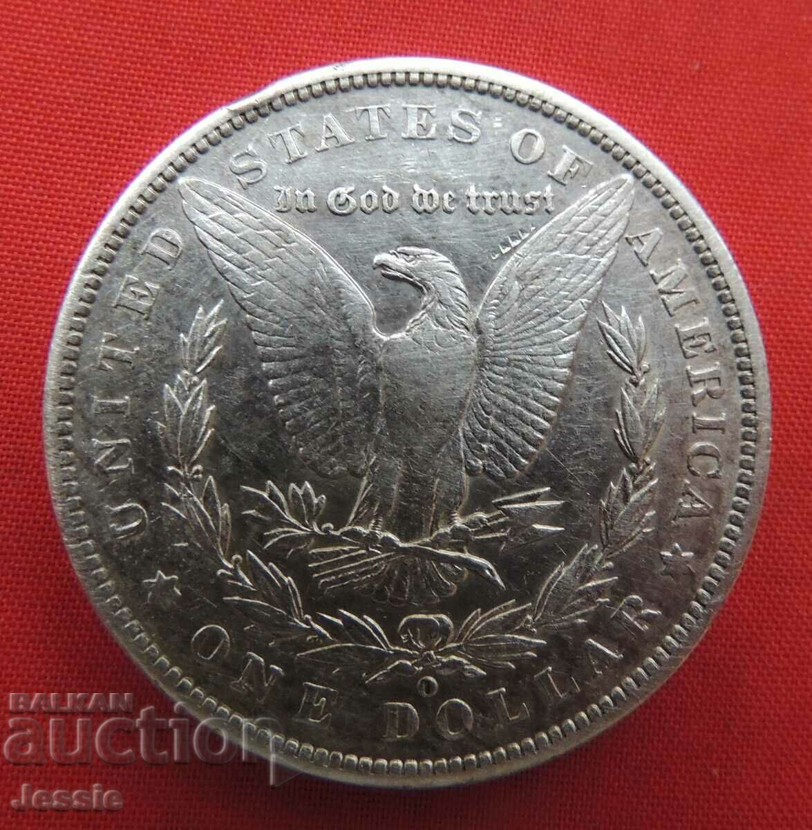 1 Dollar 1889 O USA New Orleans Morgan Silver NO CHINA !