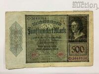 Германия 500 марки 1922 година