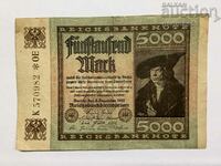 Германия 5000 марки 1922 година