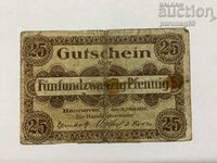 Γερμανία 25 pfennig 1920