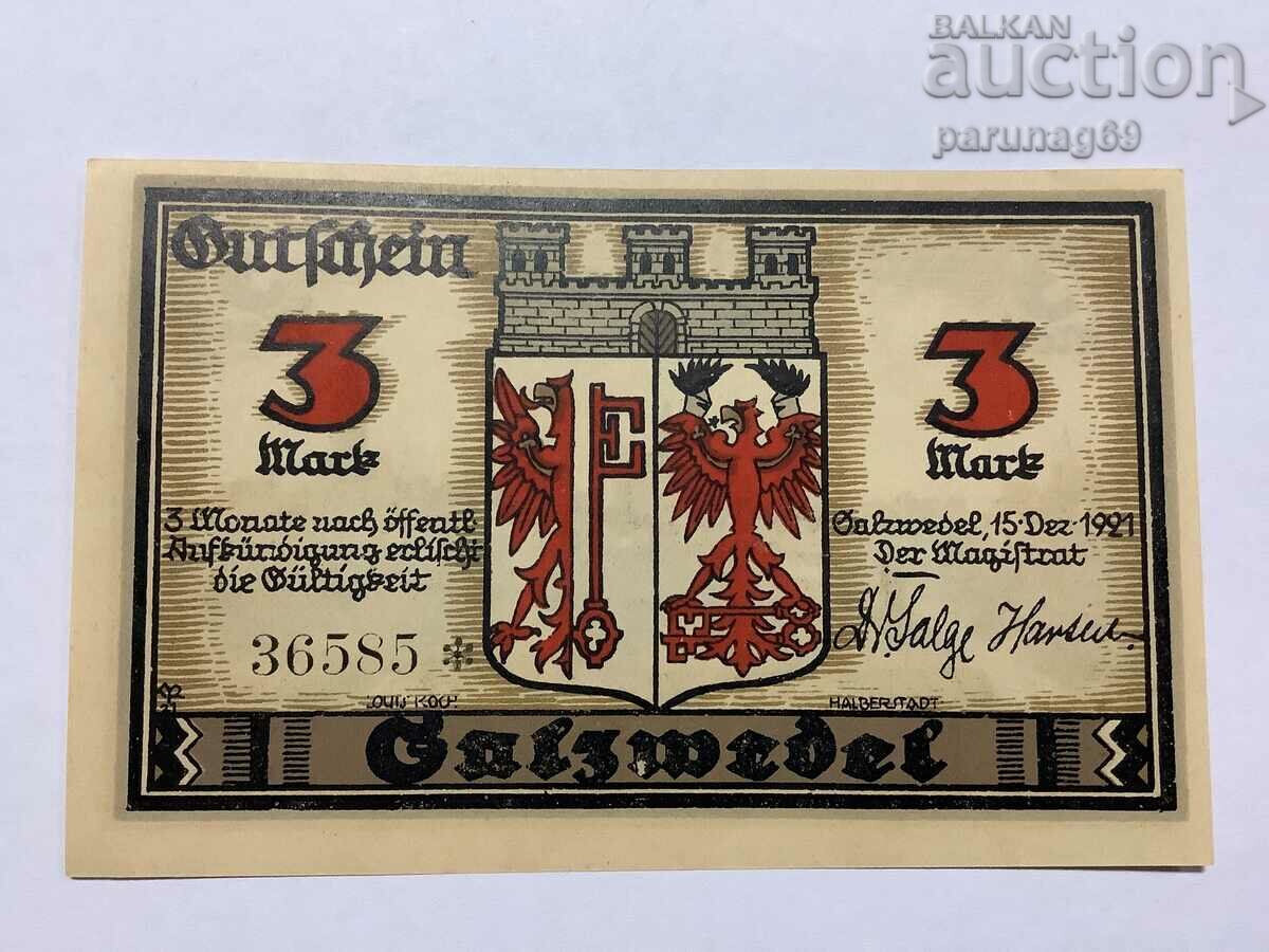 Germany 3 stamps 1921