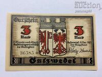 Германия 3 марки 1921 година