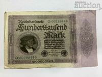 Германия 100 хиляди марки 1923 година