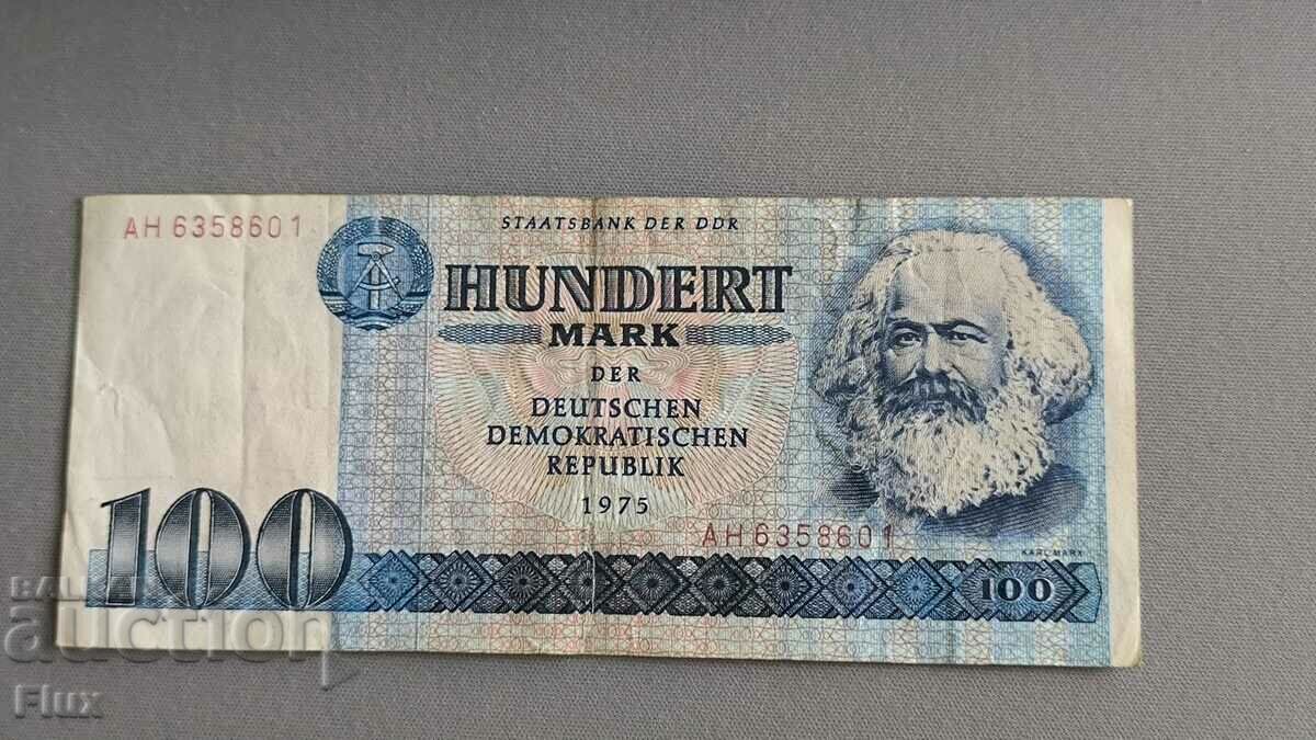 Bancnotă - Germania - 100 de mărci | 1975