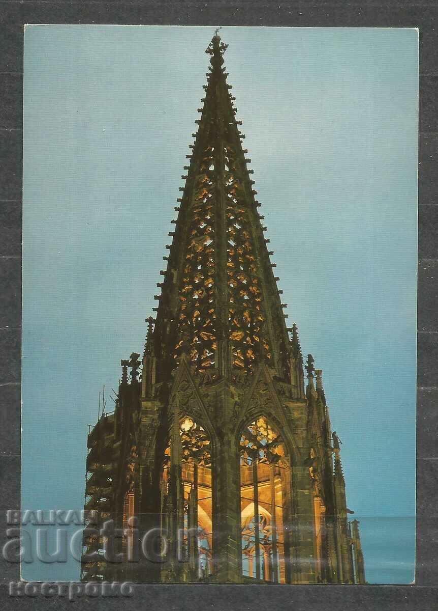 Freiburg - traveled Post card  Germany  - A 1631