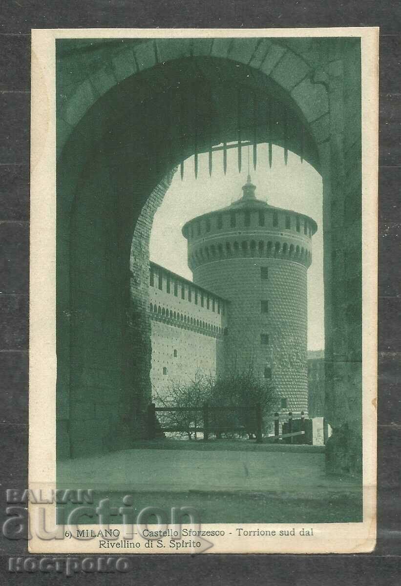ΜΙΛΑΝΟ - Παλιά ταχυδρομική κάρτα Italia - A 1638