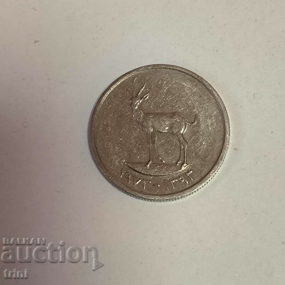 United Arab Emirates 25 fils 1973 year g83 with price 1.50 BGN | € 0.77 United Arab Emirates 25 fils 1973 year g83 with price 1.50 BGN | € 0.77