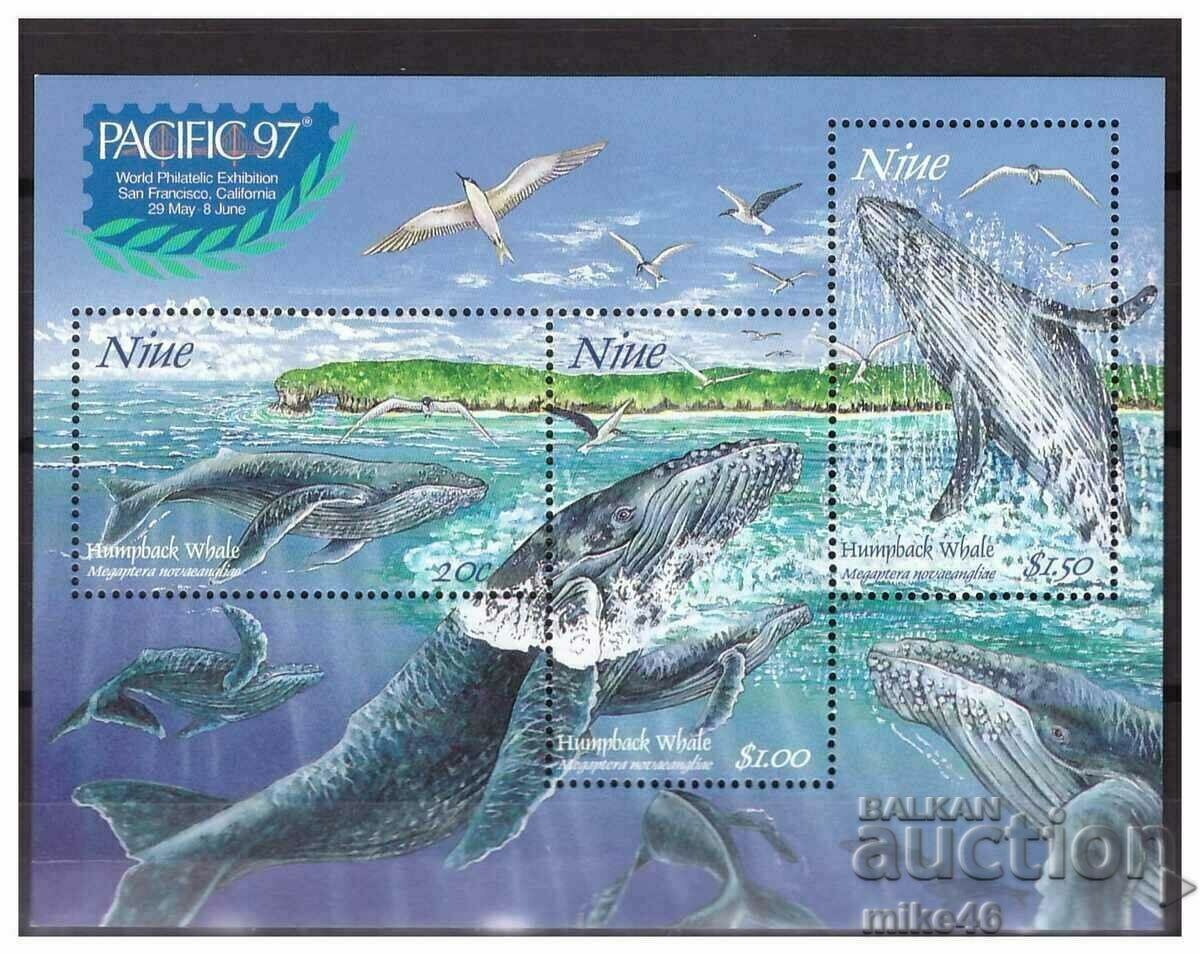 НЮЕИ  1997   Китове  чист блок