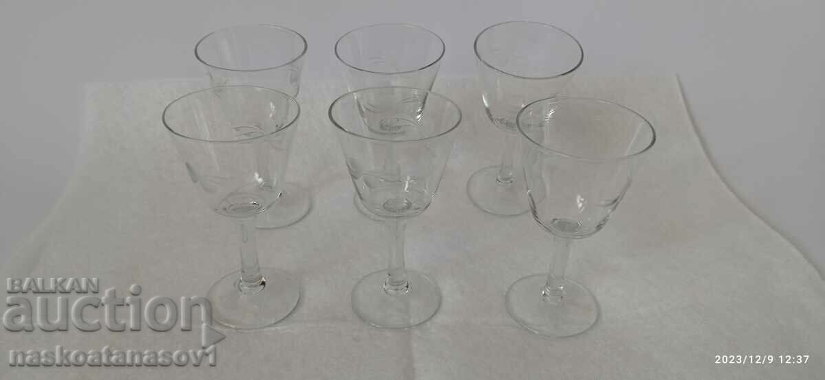 Кристални чаши за ракия