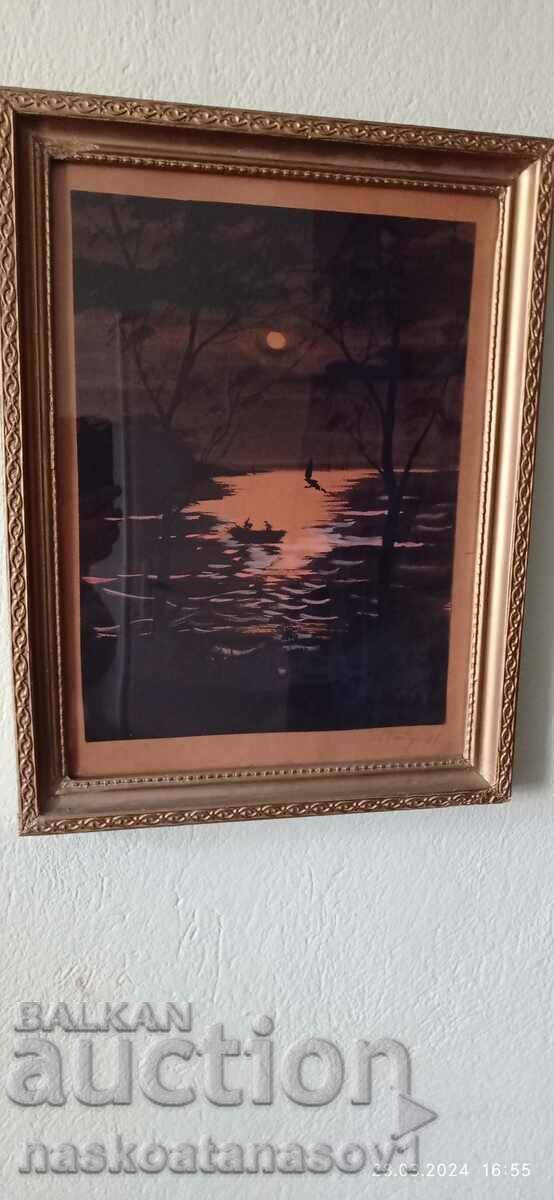 Delivery of Watercolor painting Delivery of Watercolor painting