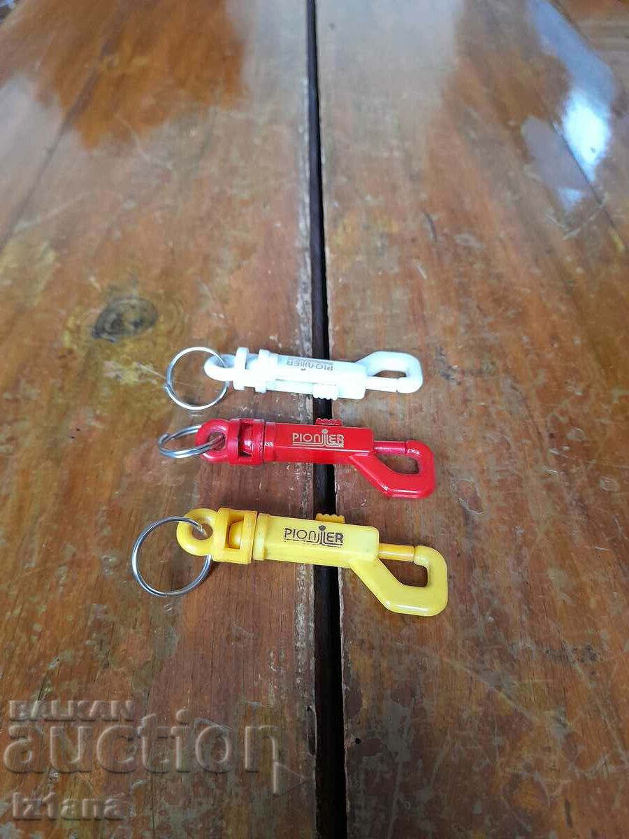 Old key chain, Pionier key chains