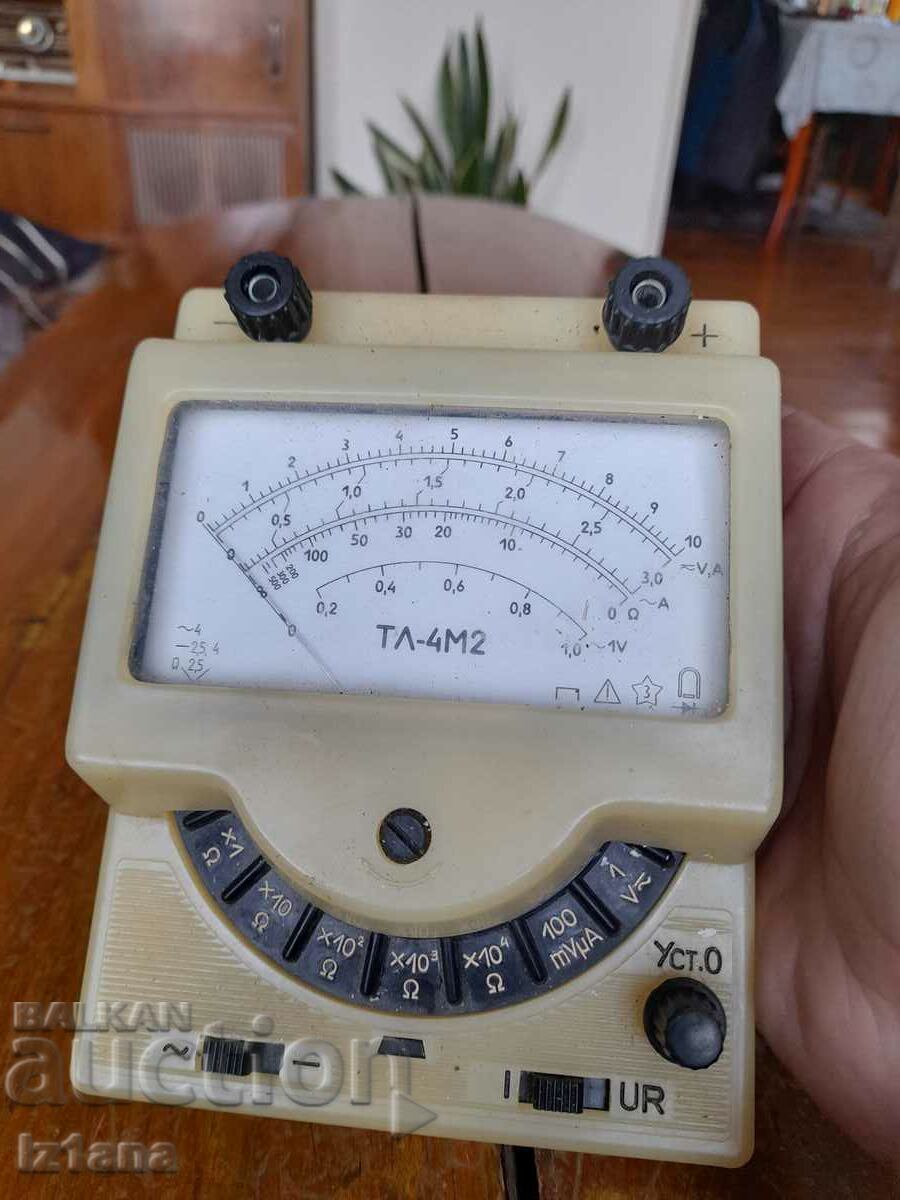 Old multimeter TL-4M2 with price 75.00 BGN | € 38.35 Old multimeter TL-4M2 with price 75.00 BGN | € 38.35