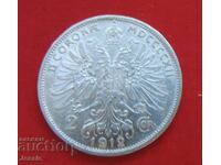 2 crowns 1912 Austria-Hungary silver