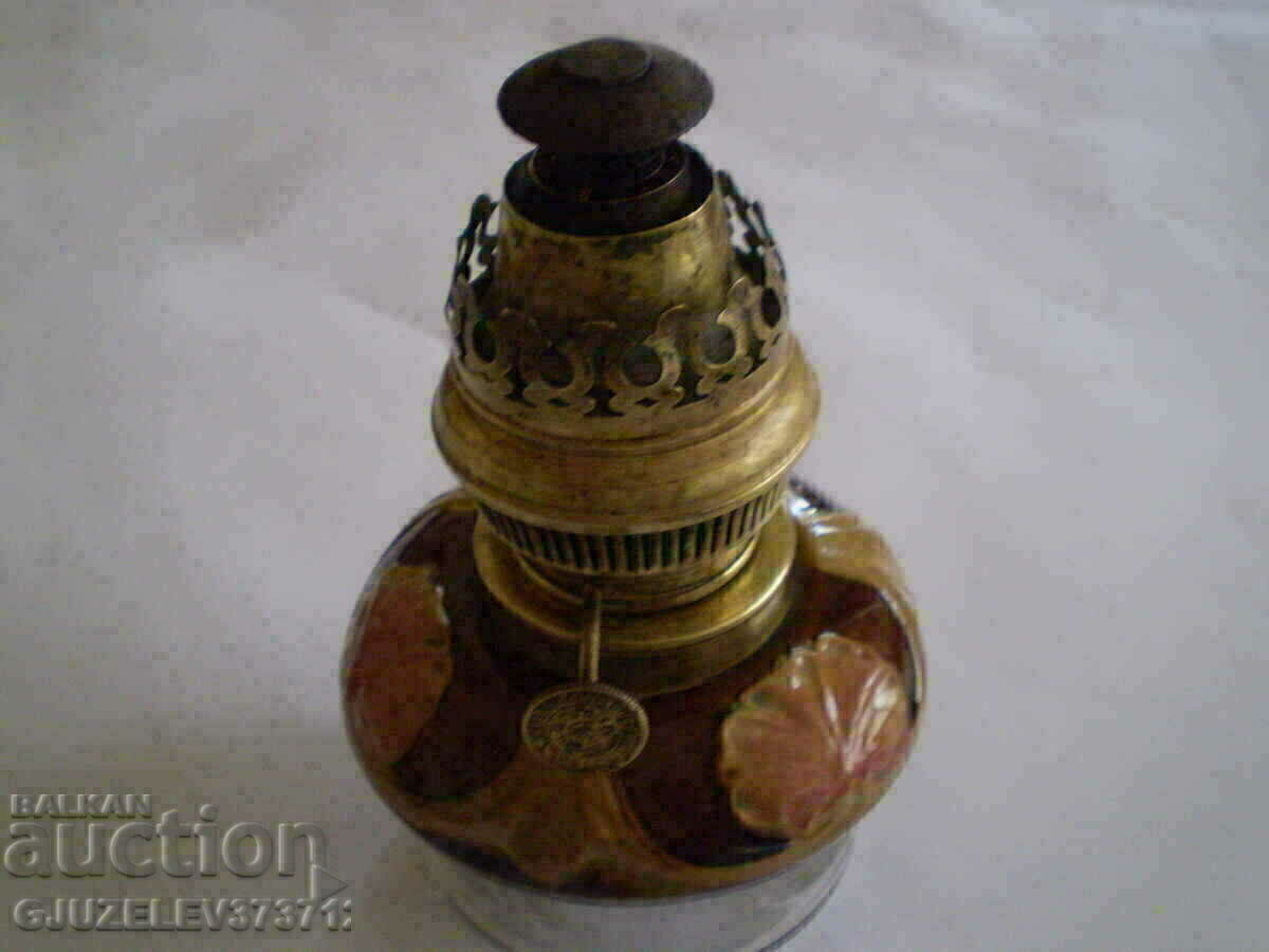 Antique majolica half gas lamp with price 180.00 BGN | € 92.03