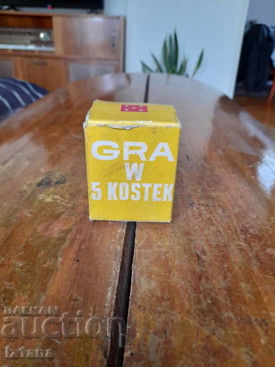 Auction An old dice game Auction An old dice game