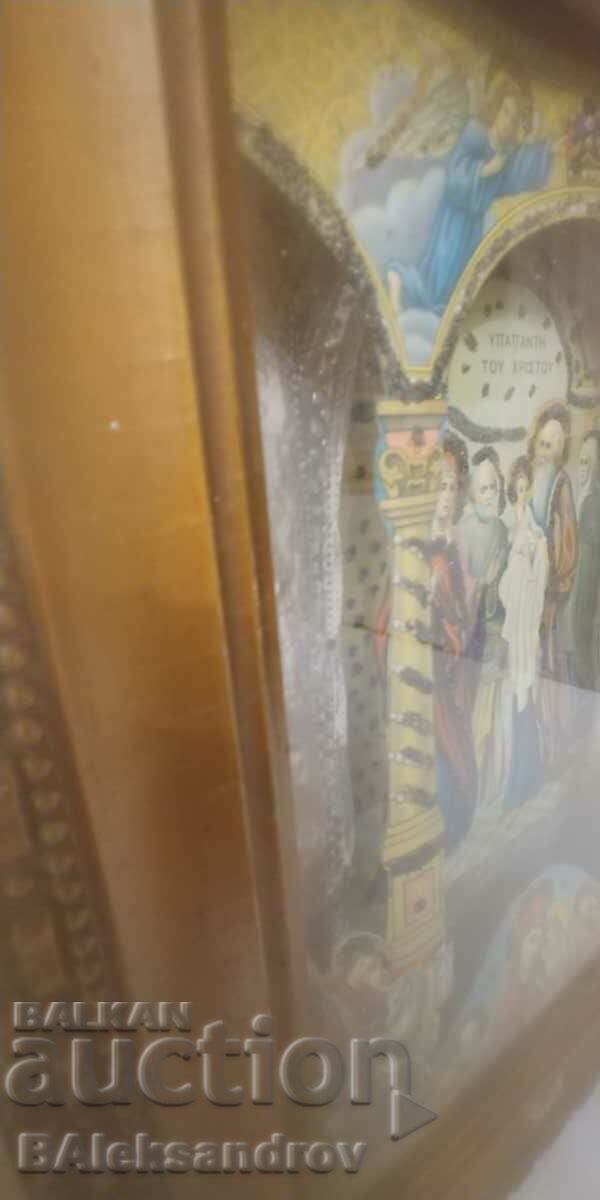 Delivery of Old icon, written on the back 1958 Delivery of Old icon, written on the back 1958