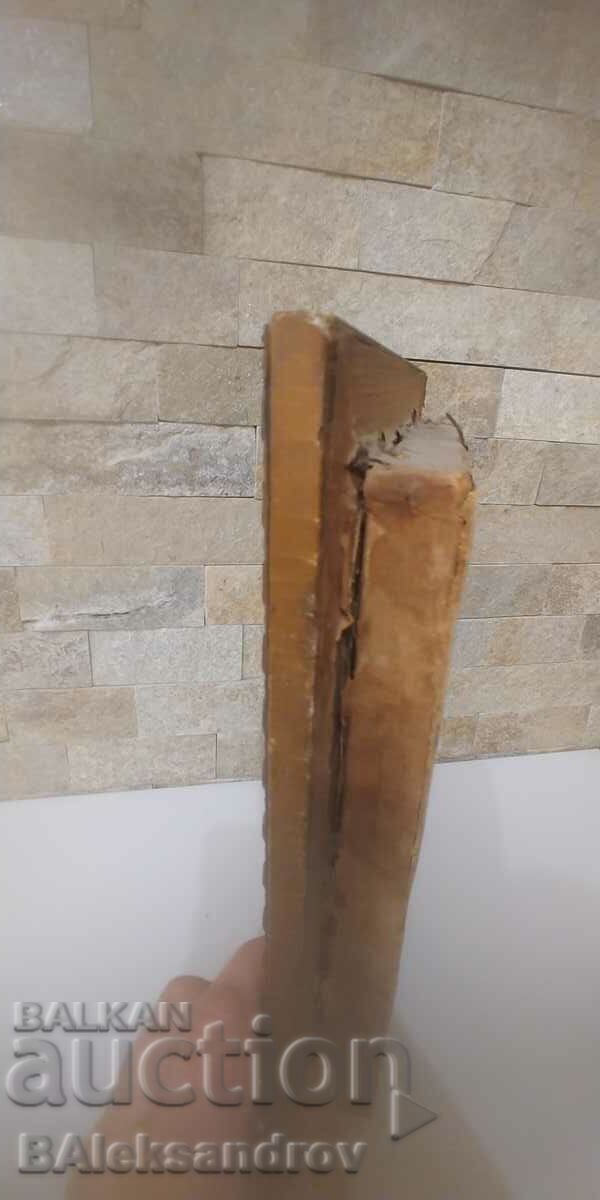 Old icon, written on the back 1958 - 7 Old icon, written on the back 1958 - 7