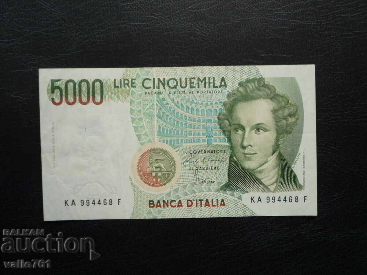 ITALIA 5000 5000 LIRE 1984