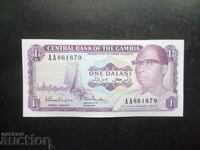 GAMBIA, 1 dalasi, 1971, UNC