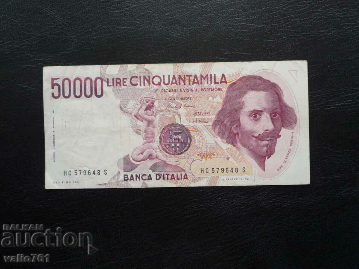 ITALIA 50.000 50.000 LIRE 1984 (nota nr.3)