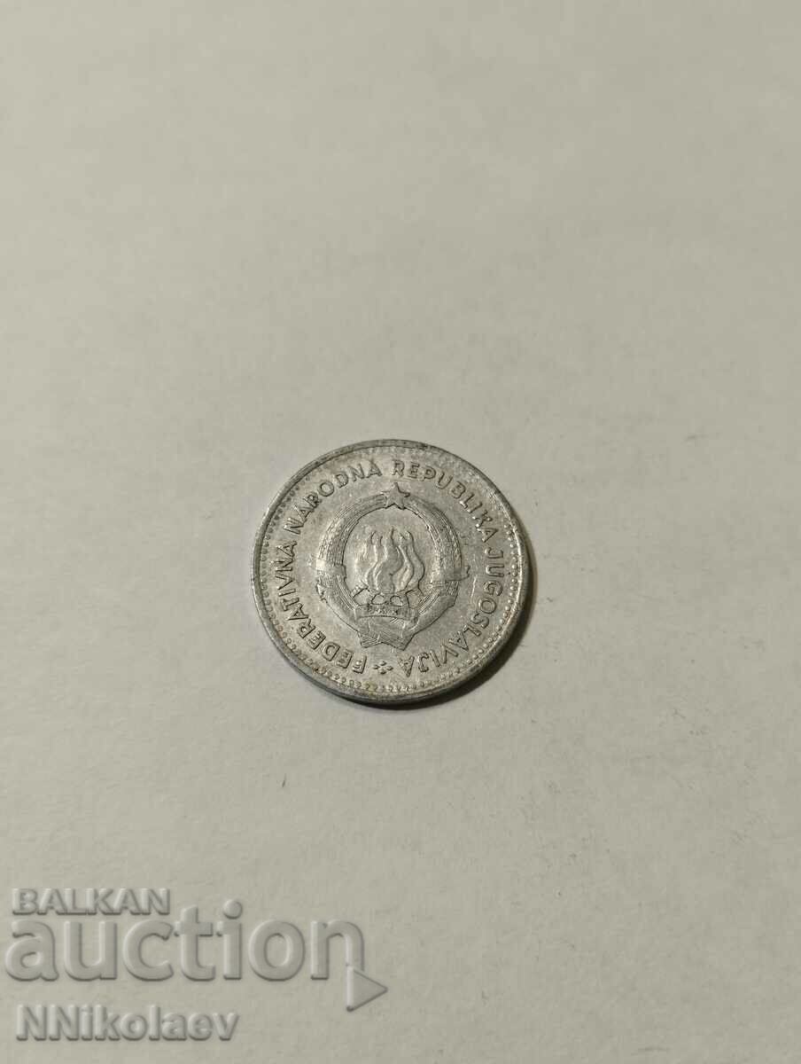 Auction  Yugoslavia 2 dinars 1953