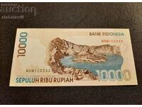 Τραπεζογραμμάτιο Ινδονησίας 10000 Ρουπίες 1998 UNC