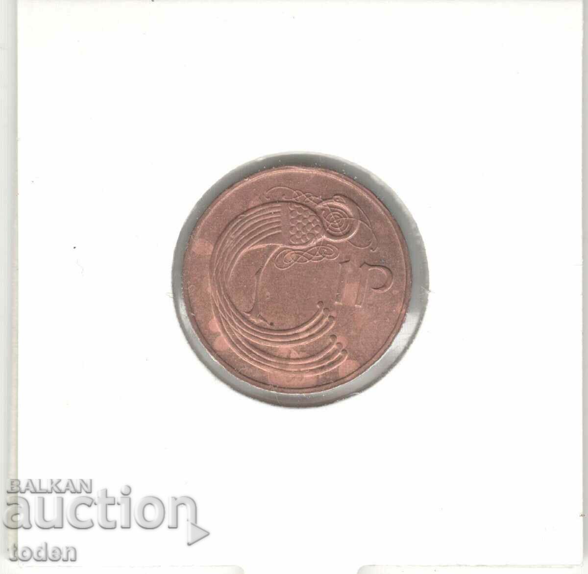 Auction  Ireland-1 Penny-1980-KM# 20-non magnetic