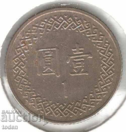Taiwan-1 New Dollar-99(2010)-Y# 551