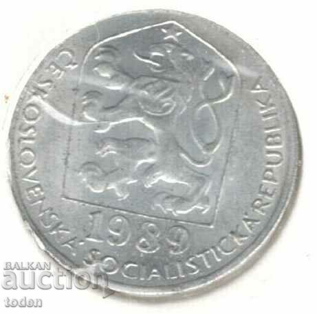 Czechoslovakia-10 Haléřů-1989-KM# 80 with price 0.50 BGN | € 0.26 Czechoslovakia-10 Haléřů-1989-KM# 80 with price 0.50 BGN | € 0.26