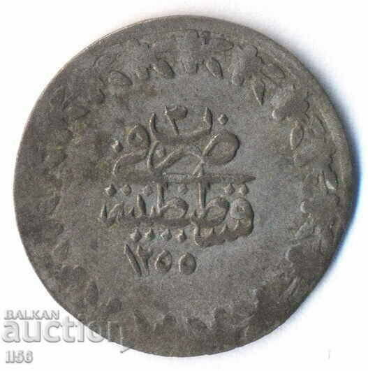 Τουρκία - Οθωμανική Αυτοκρατορία - 20 νομίσματα 1255/3 (1839) - ασήμι
