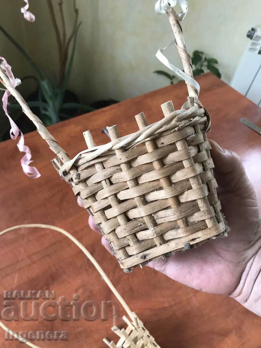 Delivery of BASKET BASKET WICKED WOOD BASKET-2 PCS.