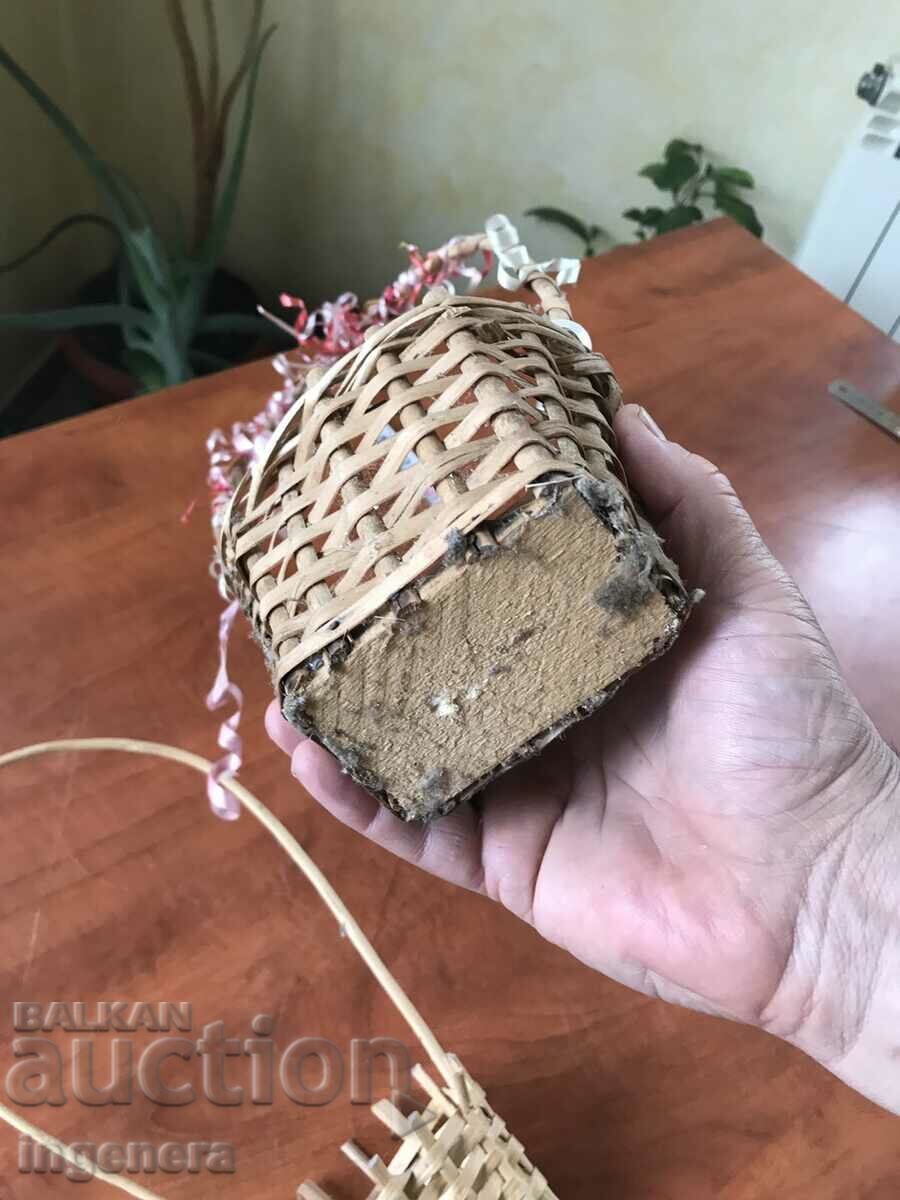 BASKET BASKET WICKED WOOD BASKET-2 PCS. - 7