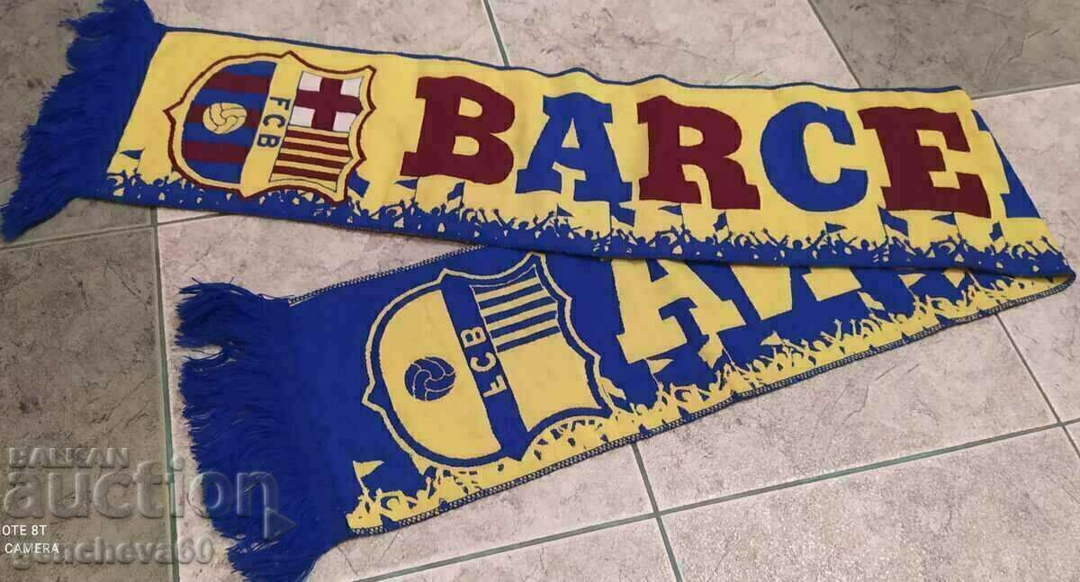 Вълнен клубен шал на Барселона