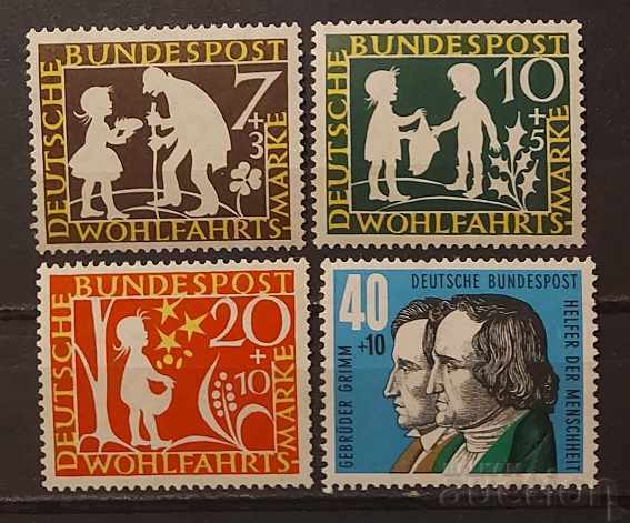 Германия 1959 Благотворителни марки MNH