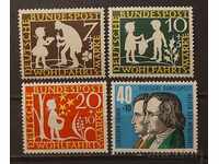 Германия 1959 Благотворителни марки MNH