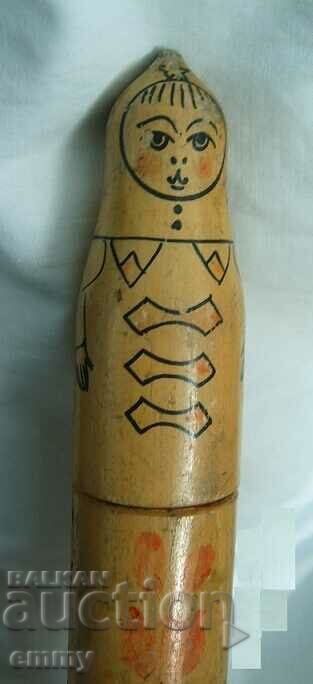 Ξύλινη κούκλα, κουτί για μολύβια, αρώματα - 24 cm με τιμή 14.00 BGN | € 7.16 Ξύλινη κούκλα, κουτί για μολύβια, αρώματα - 24 cm με τιμή 14.00 BGN | € 7.16