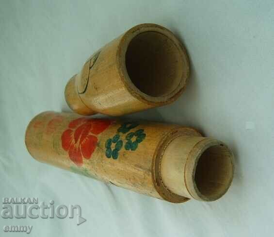 Παράδοση Ξύλινη κούκλα, κουτί για μολύβια, αρώματα - 24 cm Παράδοση Ξύλινη κούκλα, κουτί για μολύβια, αρώματα - 24 cm