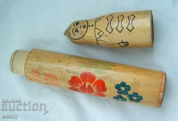 Ξύλινη κούκλα, κουτί για μολύβια, αρώματα - 24 cm - 5 Ξύλινη κούκλα, κουτί για μολύβια, αρώματα - 24 cm - 5